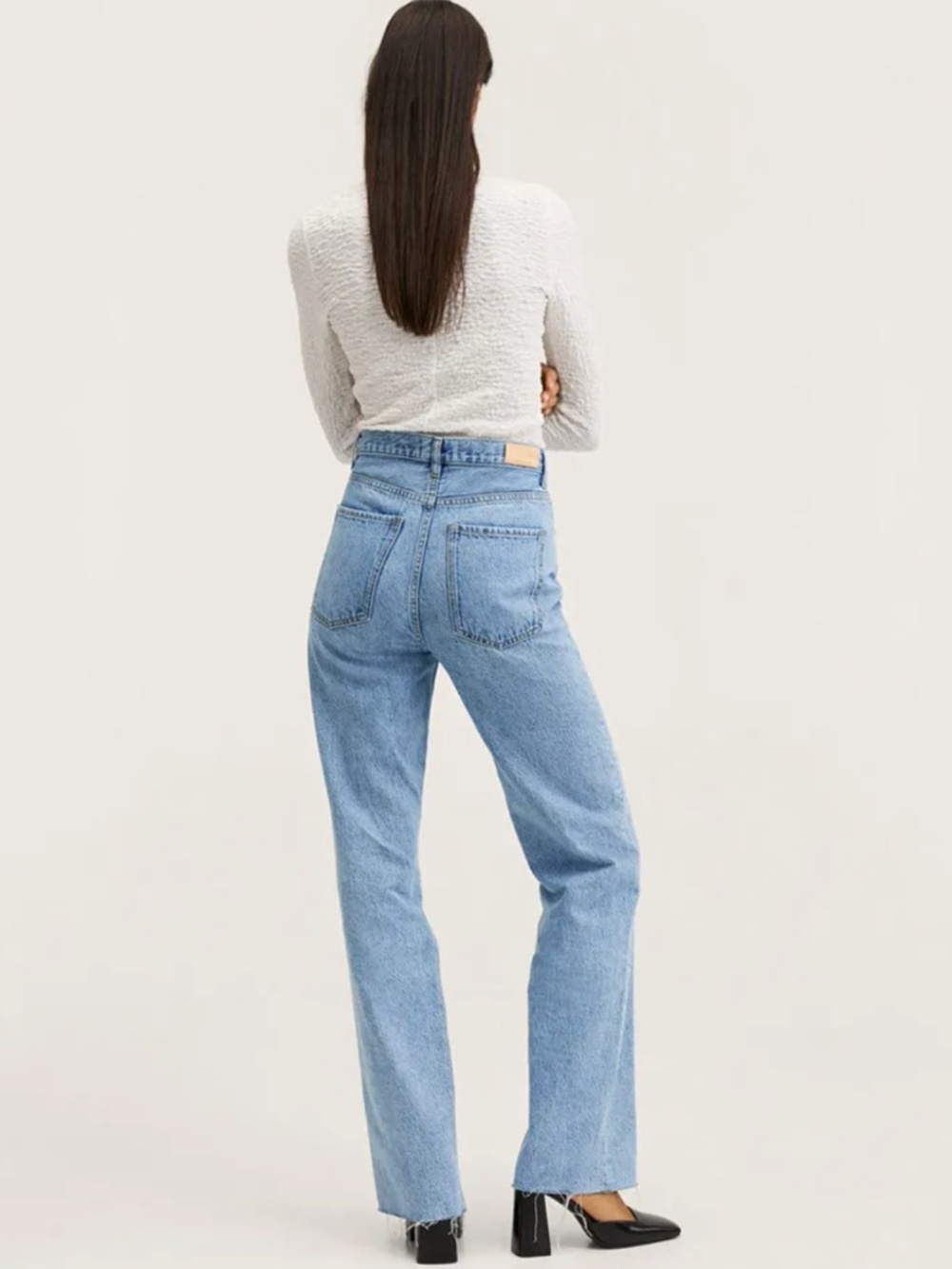 Mango Nora Wide Leg Jeans - Picture 5 of 7